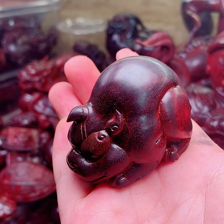 檀香紫檀（小叶紫檀）谛听大