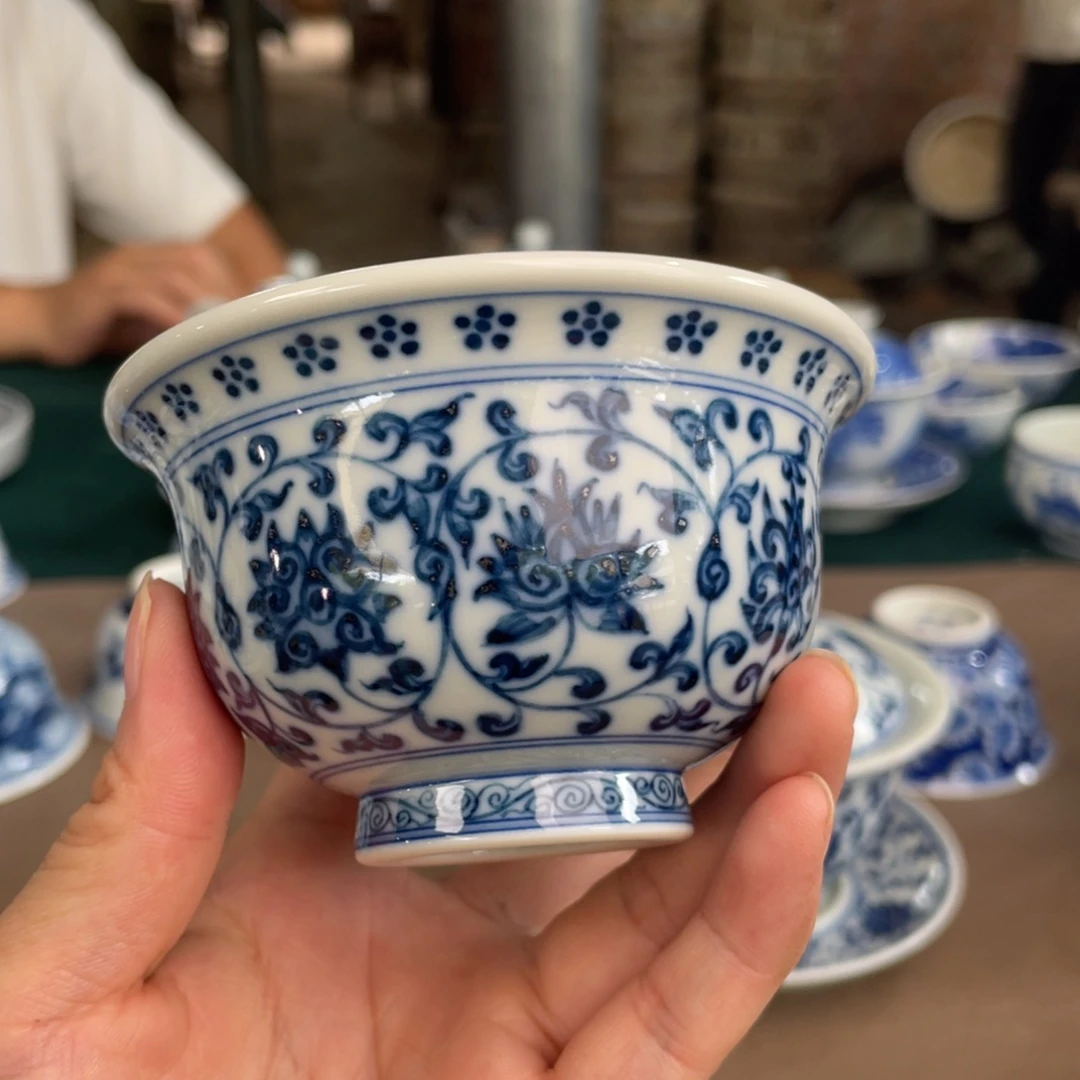 景德镇陶瓷手工手绘