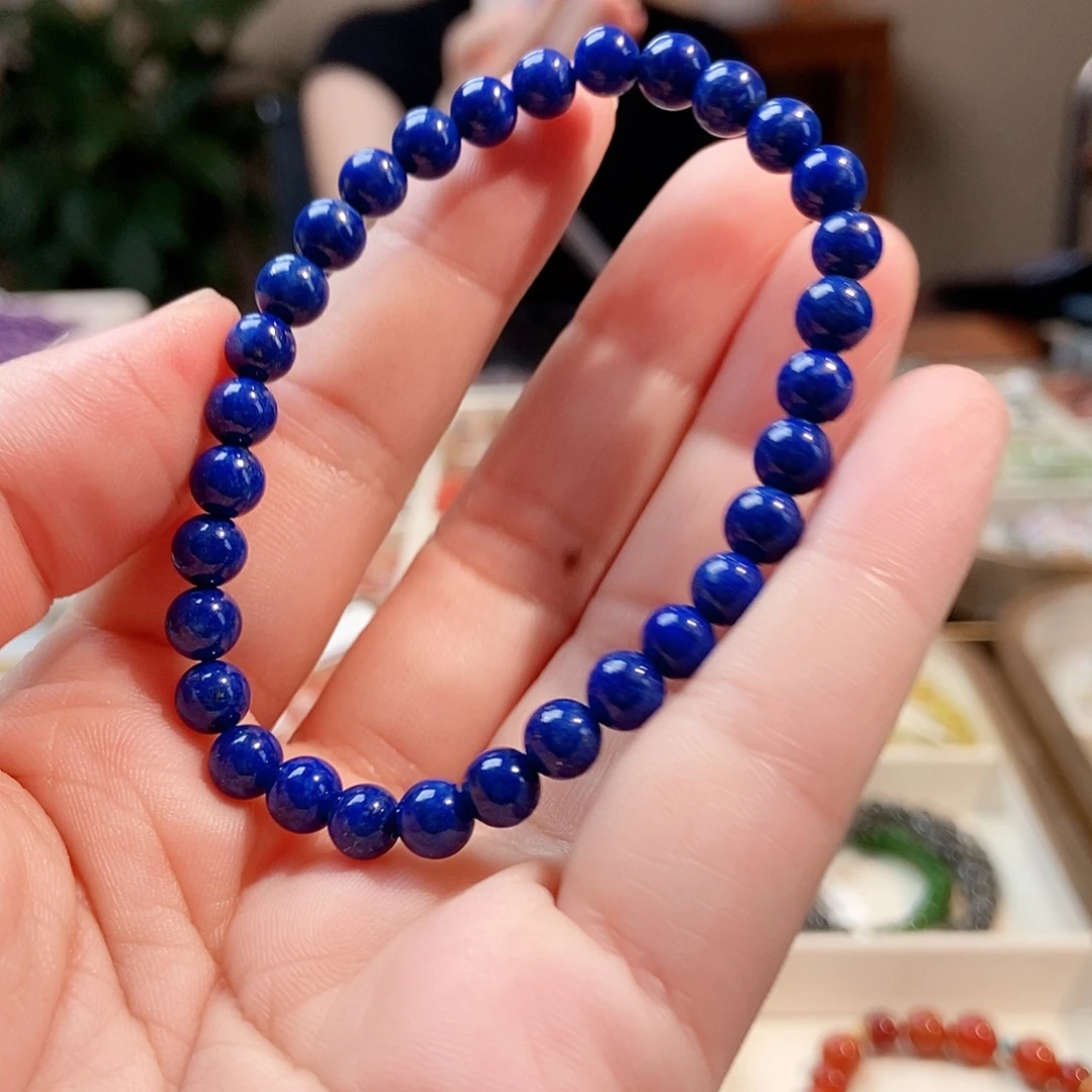 未镶嵌青金石手链手串6