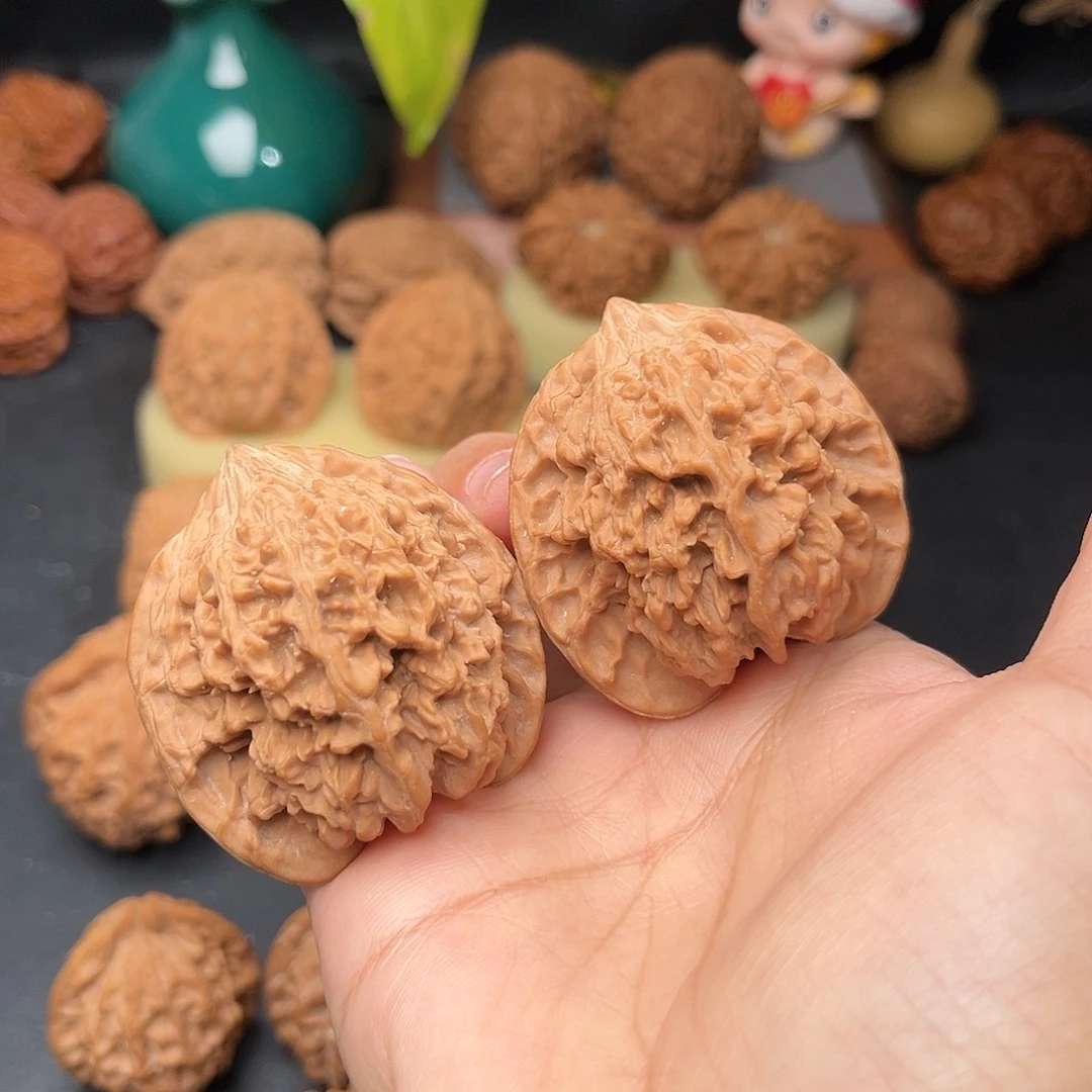 把件文玩核桃满天星全品43.5