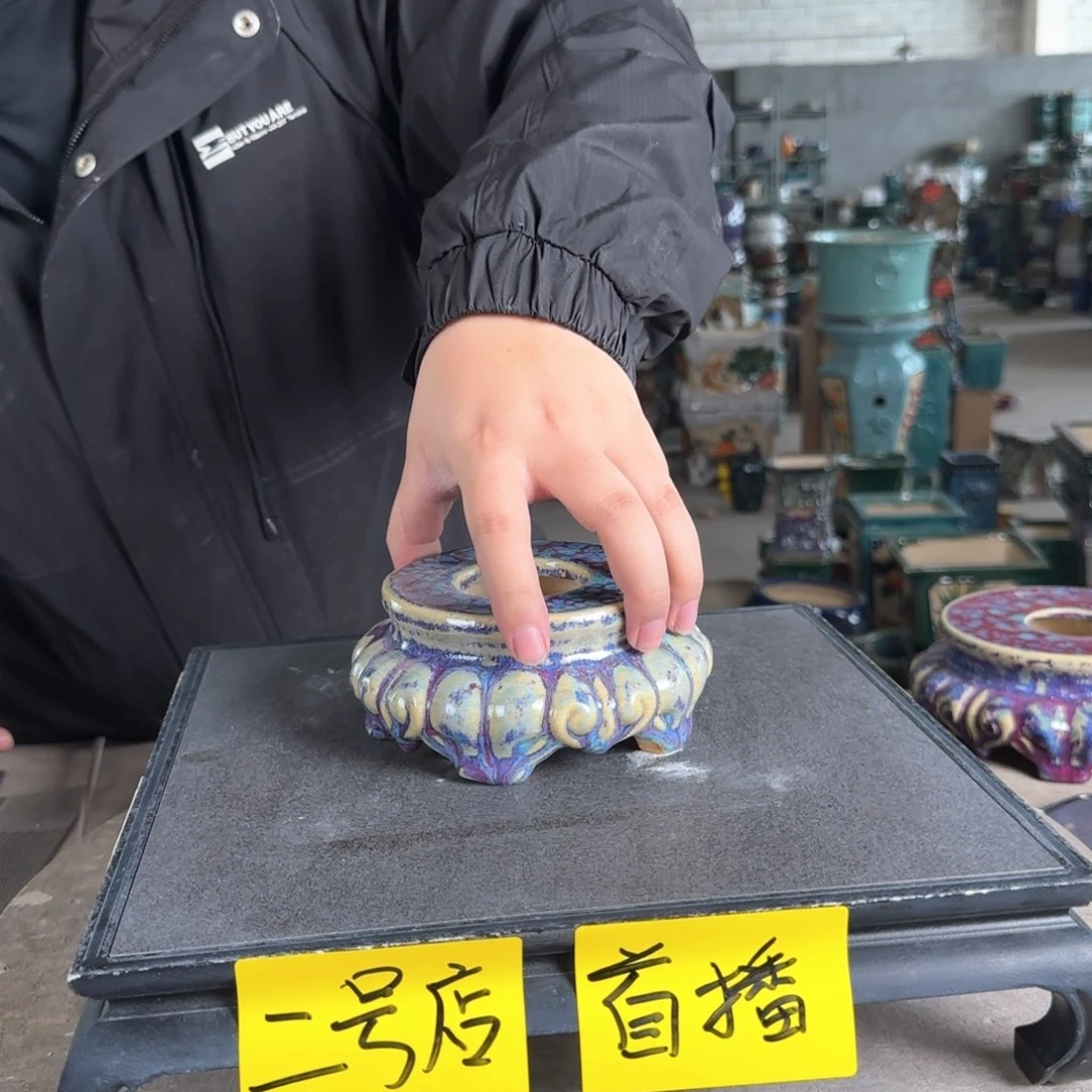 陶。一风堂石湾花盆