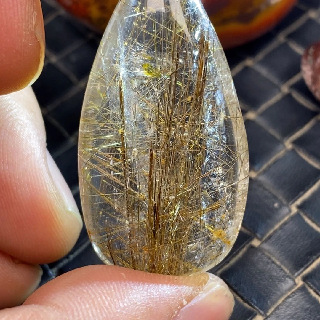 水晶颈饰未镶嵌我***不
