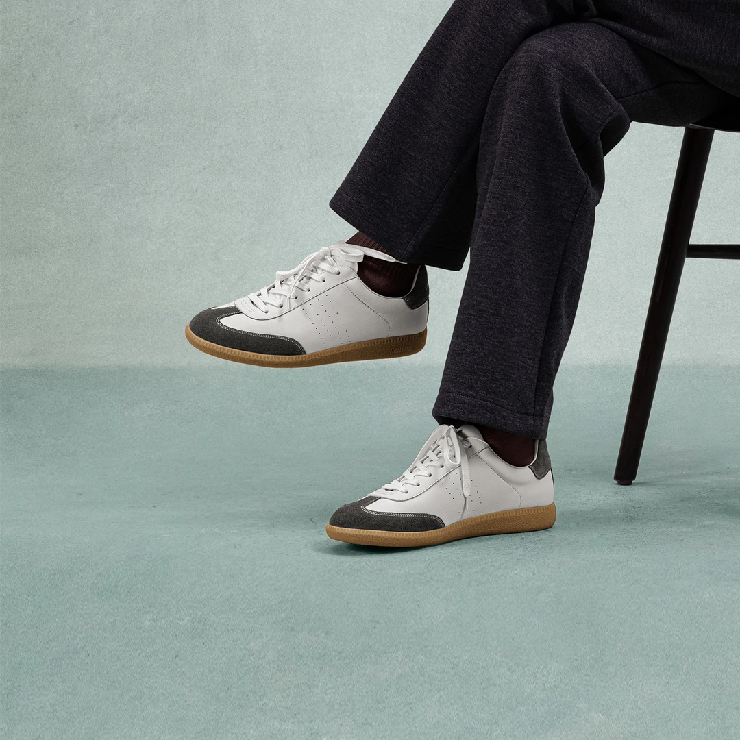 【舒适软内里】ThomWills真皮德训鞋男款夏季新款皮鞋运动休闲鞋