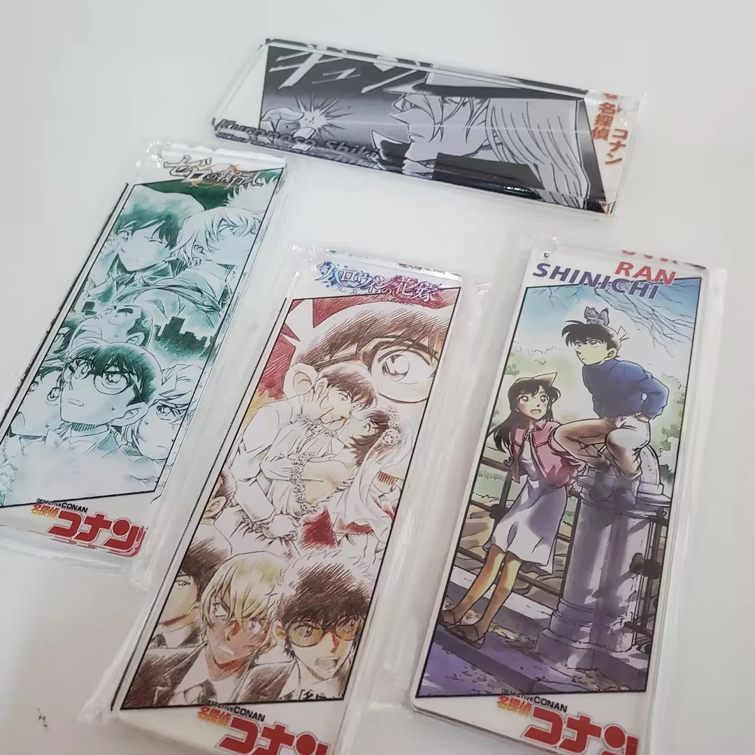 【小桃平拆】光卡文创柯南亚克力特写挂件  收藏 卡 盲盒