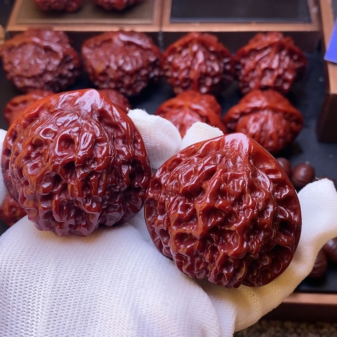 文玩核桃吊坠大**?官帽50mm