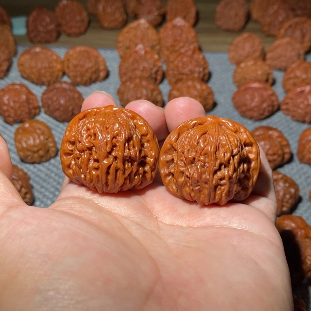 把件文玩核桃39四座咯