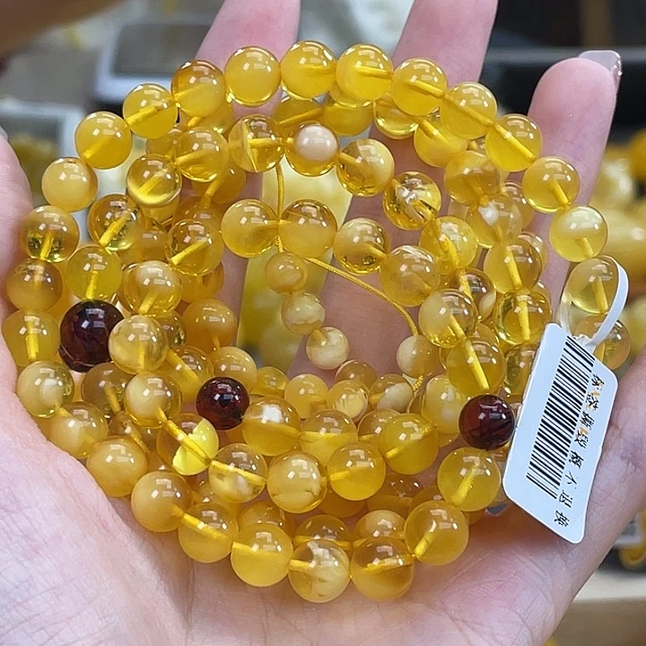 琥珀未镶嵌珠宝奇石琥珀蜜蜡J50