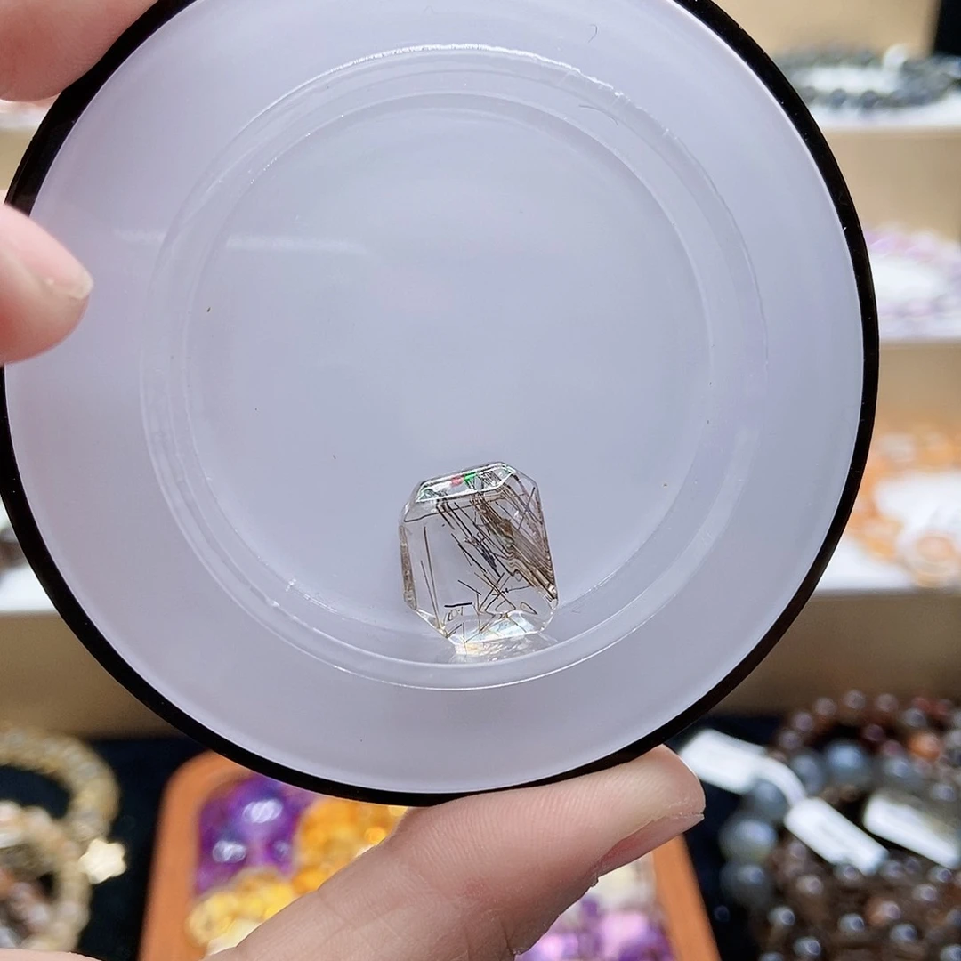 水晶手串未镶嵌D****发晶
