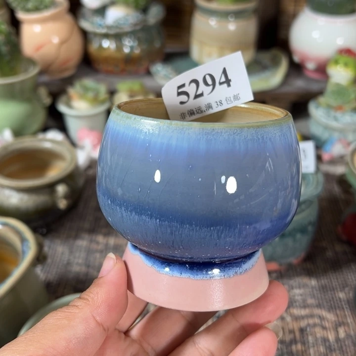 口6 手工花盆满30包邮