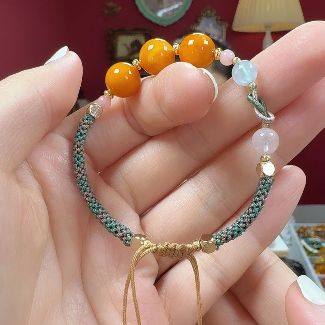 手链蜜蜡未镶嵌手链