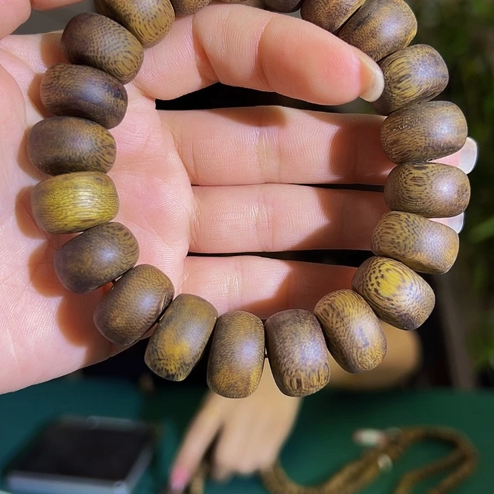 沉香手串沉浮算盘珠单圈多样发一