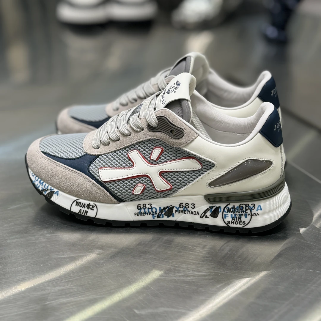 【华尔街名品】2025拼色运动休闲鞋运动风透气时尚休闲鞋 2087-61