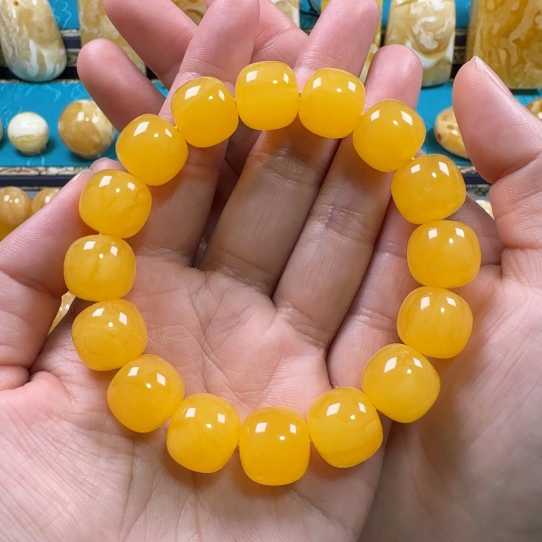 蜜蜡手链未镶嵌蜜蜡