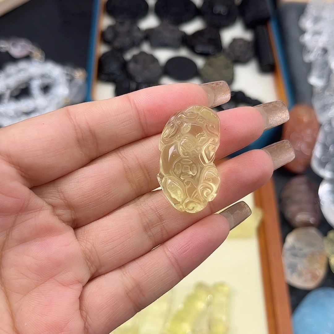 水晶珠宝半成品未镶嵌彩**黑81