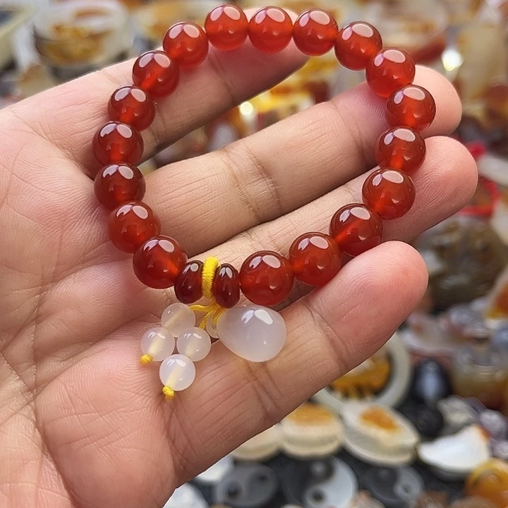 玛瑙/玉髓未镶嵌手链