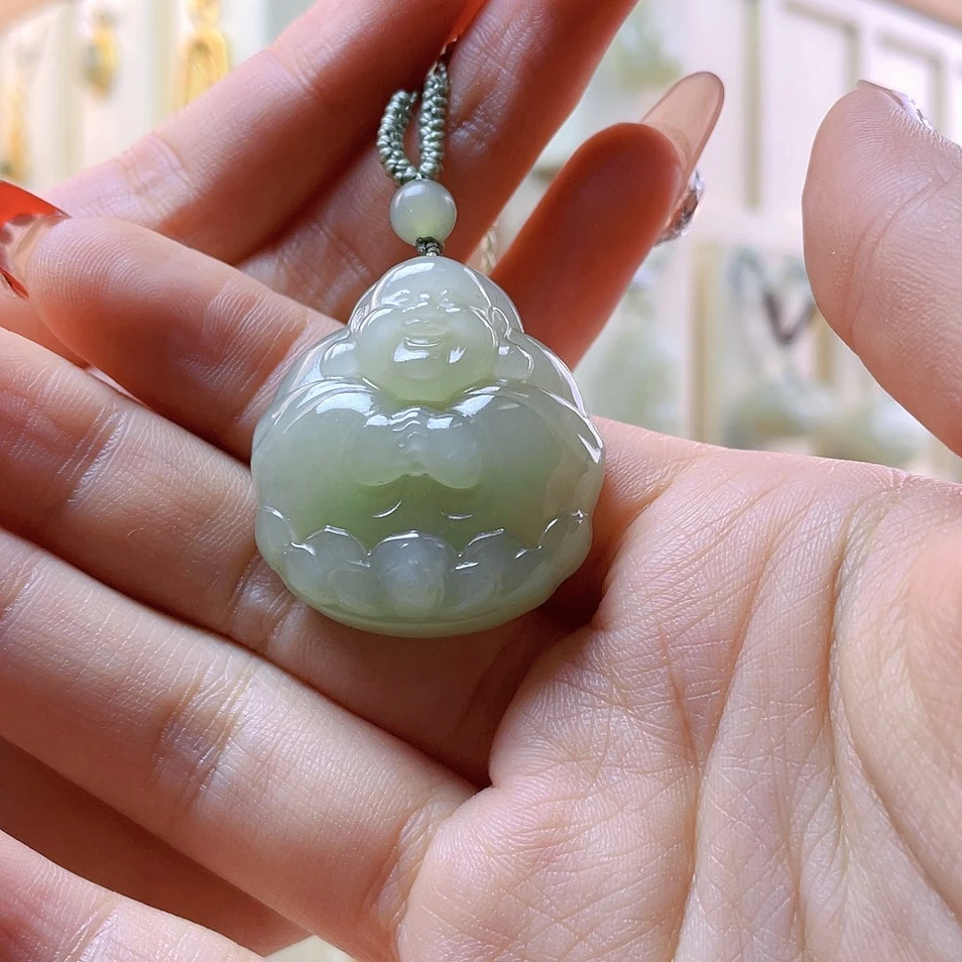 和田玉吊坠(赠链)未镶嵌九***雾