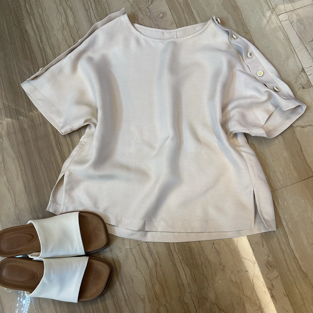 MRFEITO菲爷驾到【云卷云舒】舒适显瘦洋气1T恤H11TX02X32395