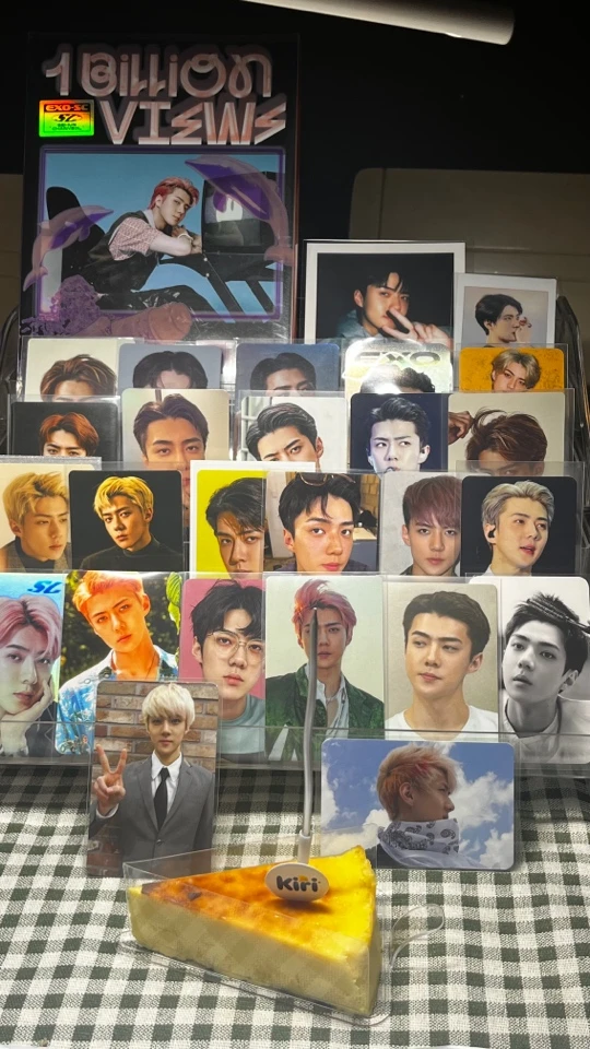 EXO 小卡定制专拍 拍下默认同意收卡规则