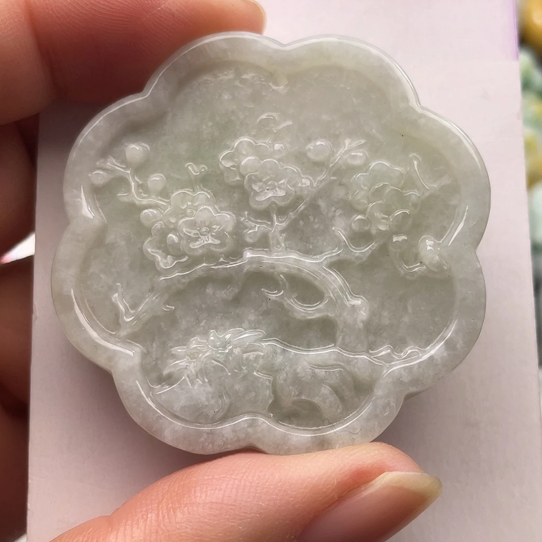 翡翠未镶嵌颈饰翡翠吊坠