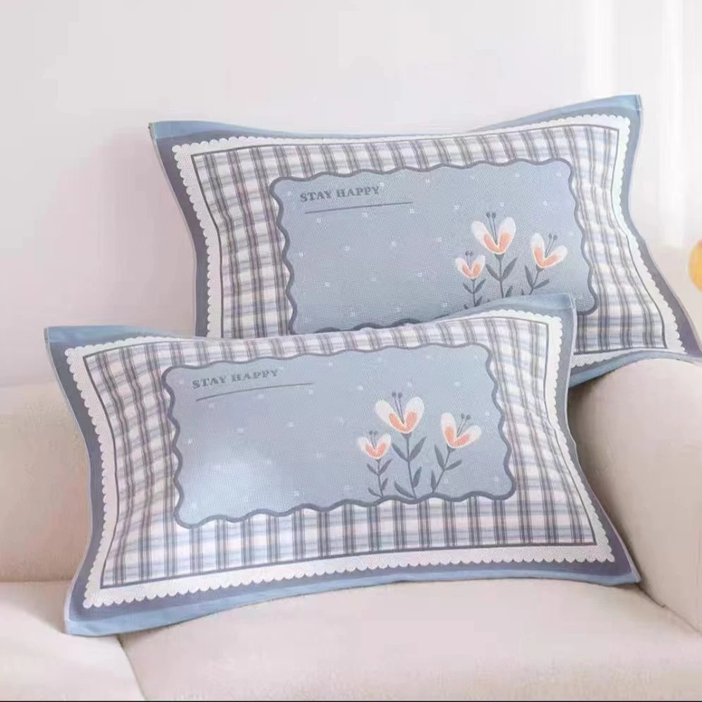 4F-9 晋帛 四层纱枕巾78*52