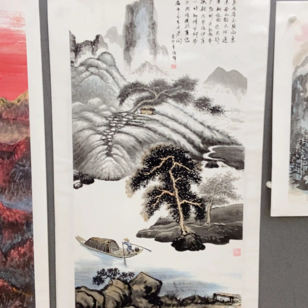 孤***月国画手写手绘作品151