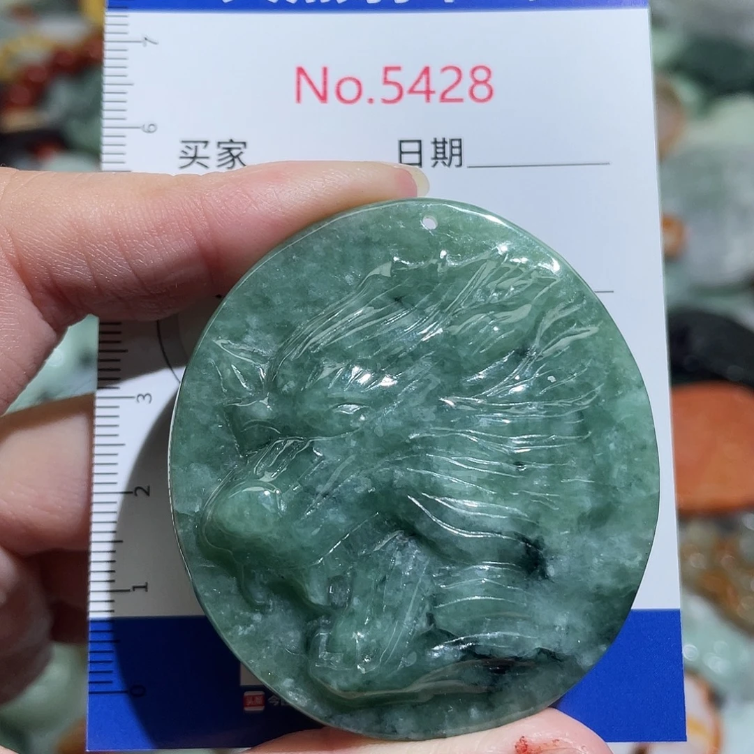 翡翠未镶嵌摆件5428