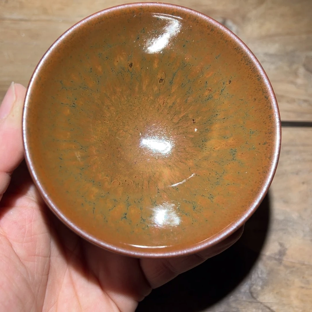 茶盏老表精选柴烧408