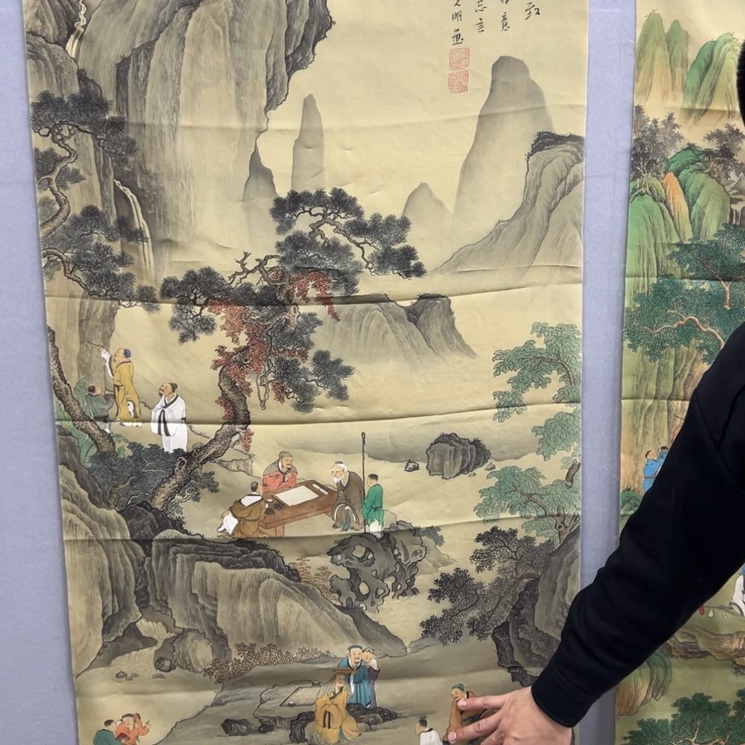 国画纯手绘字画宣纸