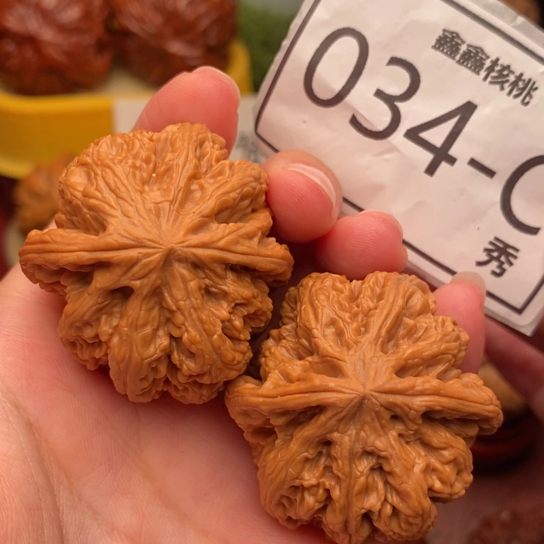 文玩核桃把件大粗筋40……