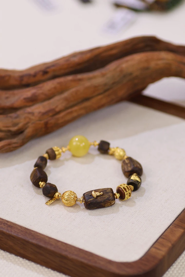 原创沉香手串J012【多样性发一】YS