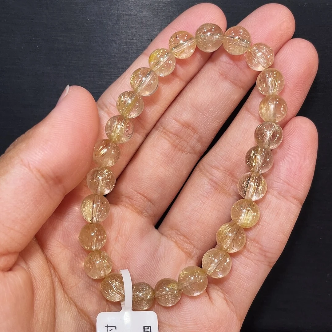 手链发晶未镶嵌维纳斯金发7mm