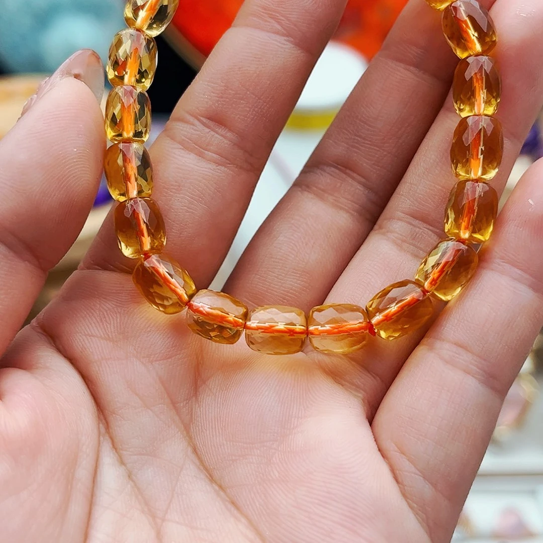 水晶手串未镶嵌天然