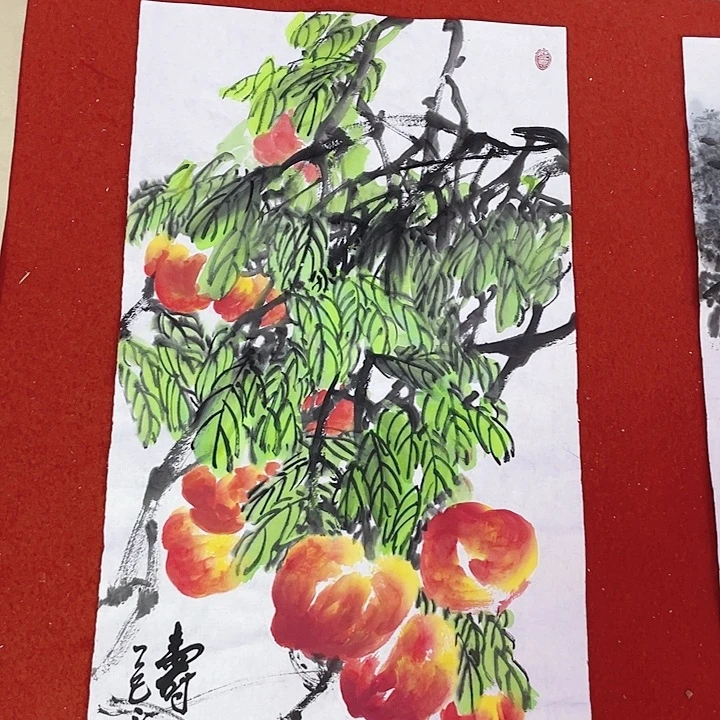 国画张圣敏先生纯手绘作品