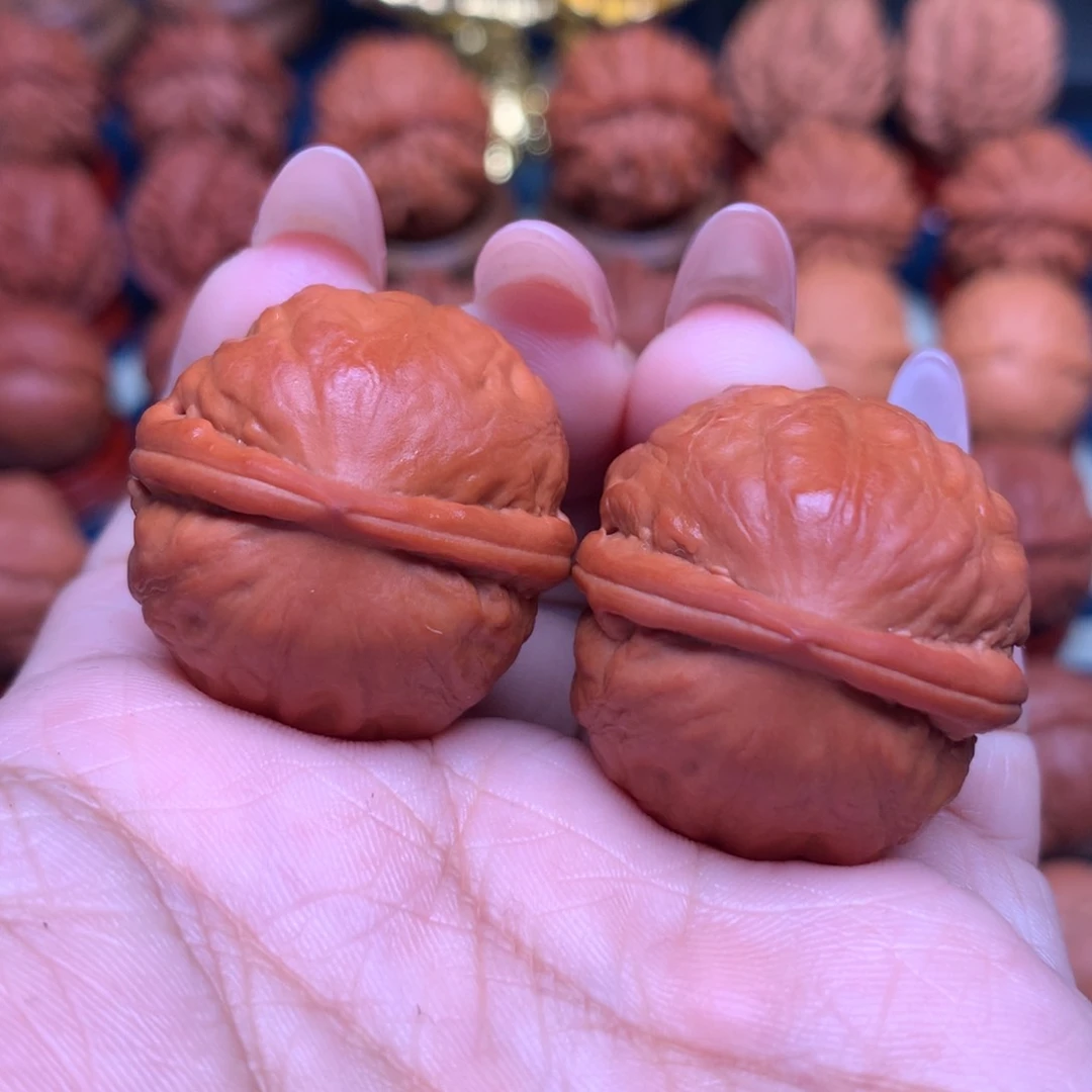 把件文玩核桃小苹果