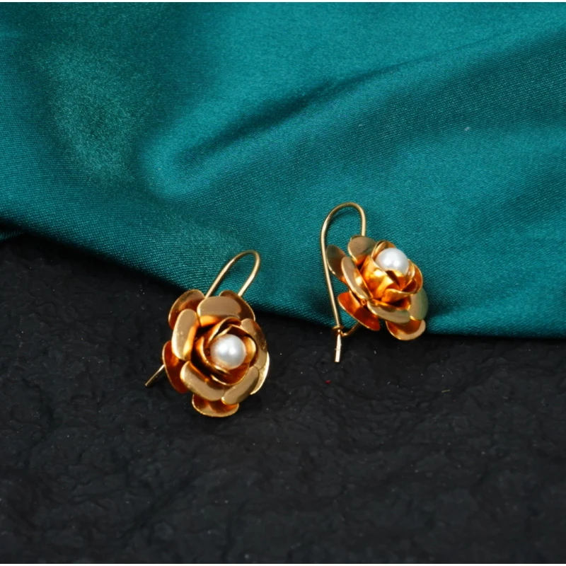 铜合金 树脂 耳饰  非黄金非玉石 乔治 J 20969