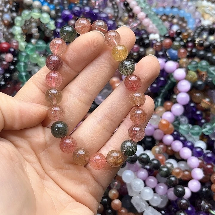 紫晶手绳银S925镶嵌手链项链手链