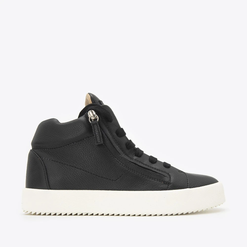 GIUSEPPE ZANOTTI GZ牛皮系带男运动休闲高帮鞋板鞋RU90018/001