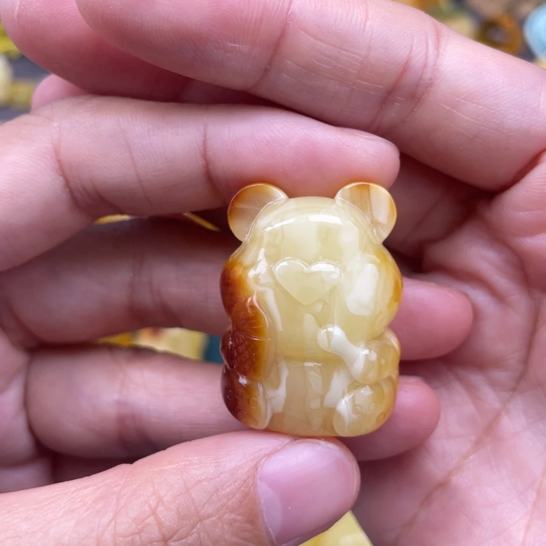 裸石琥珀未镶嵌蜜蜡