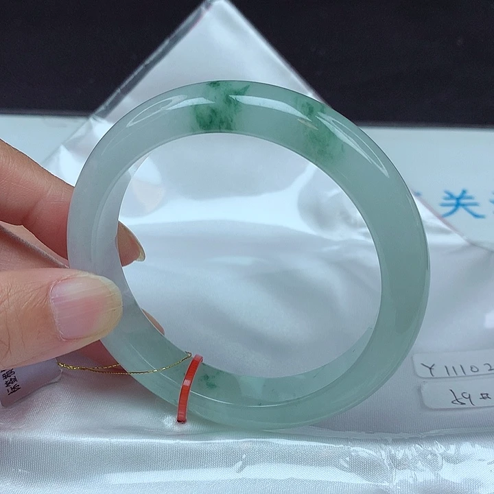 未镶嵌手镯翡翠59圈1022