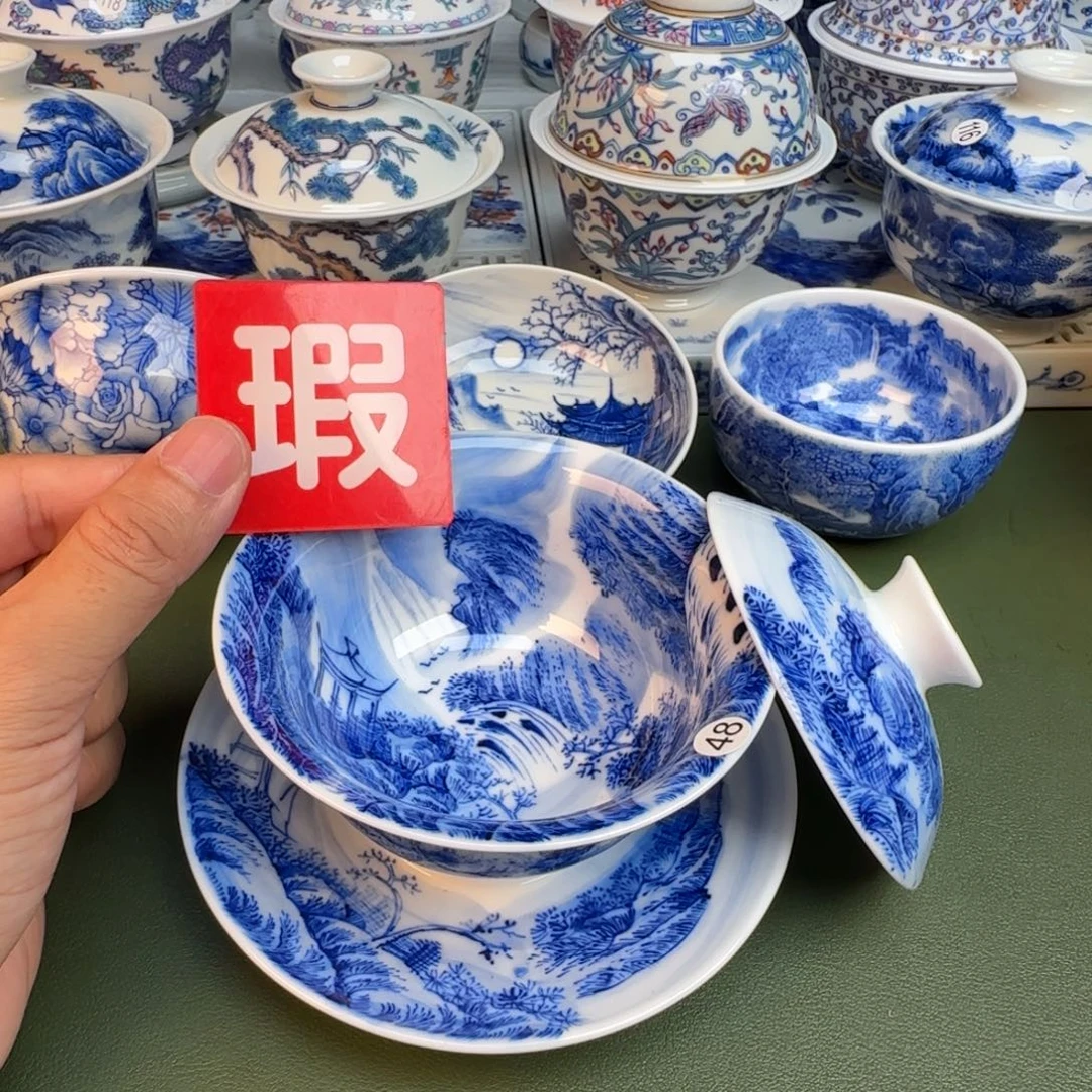 纯手工纯手绘茶具48