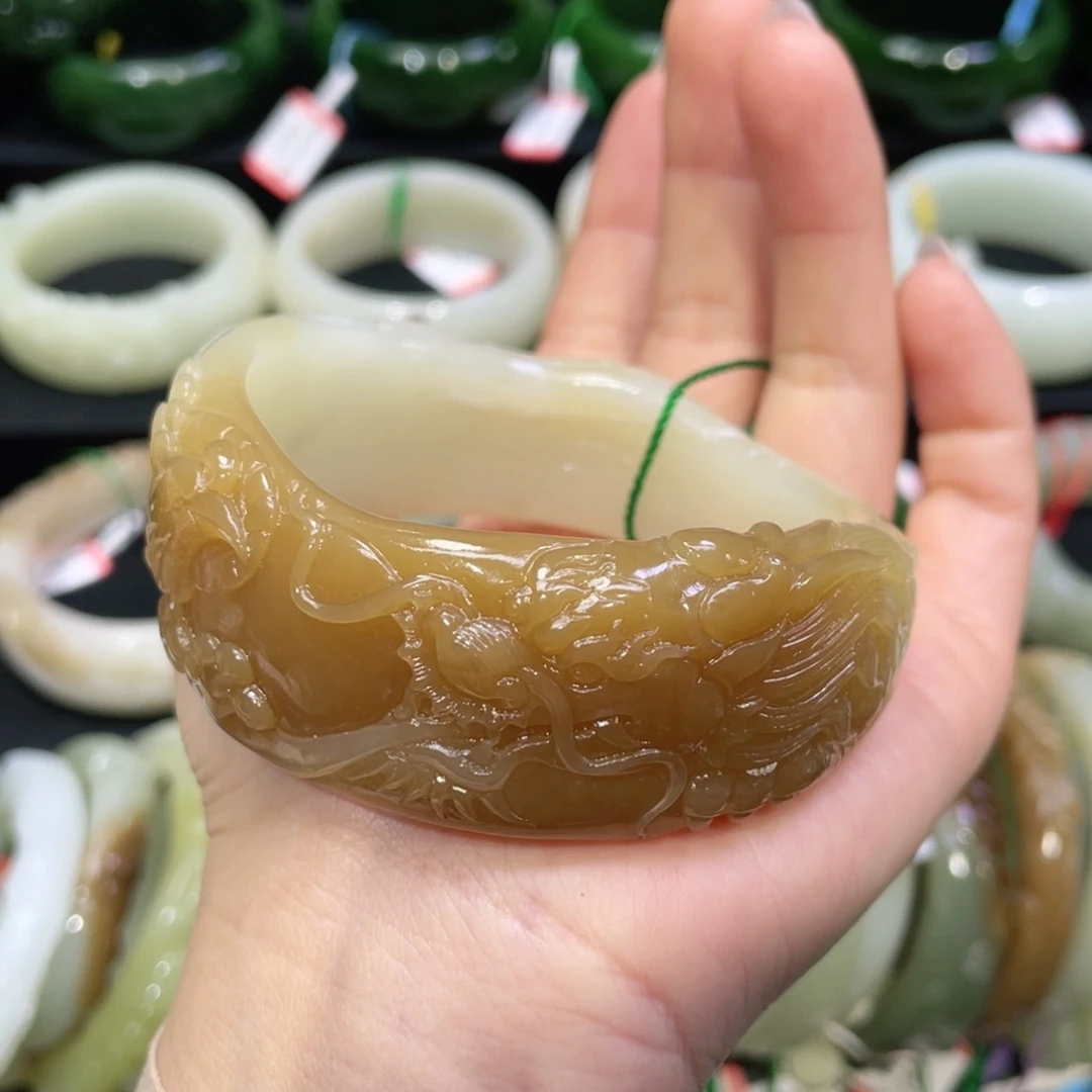 未镶嵌手镯和田玉37