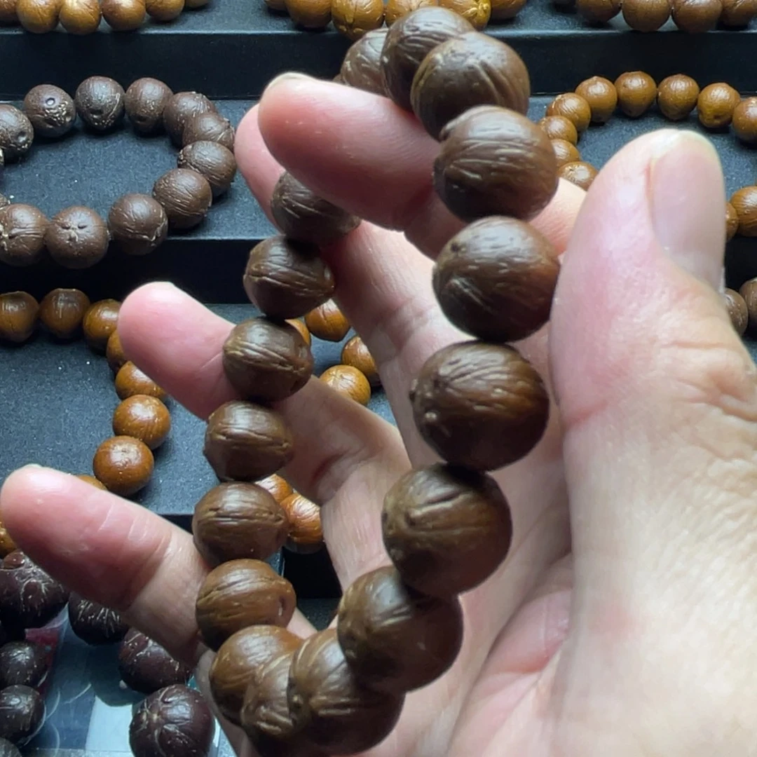 紫金鼠手串13尺寸红皮