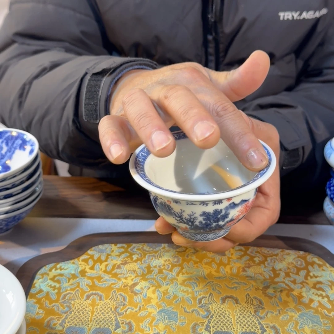 其他陶锦绣江南压手杯