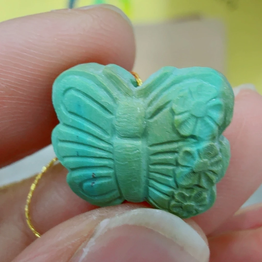 未镶嵌绿松石珠宝奇石