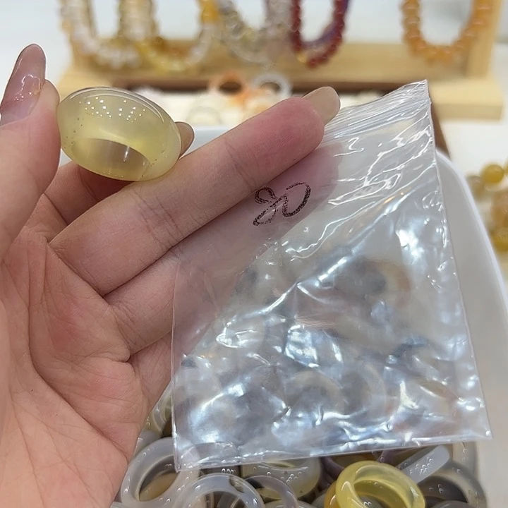 玛瑙/玉髓合金戒指80港15