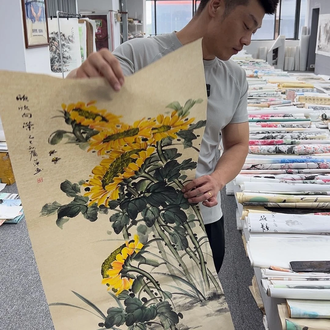 国画纯手绘宣纸字画