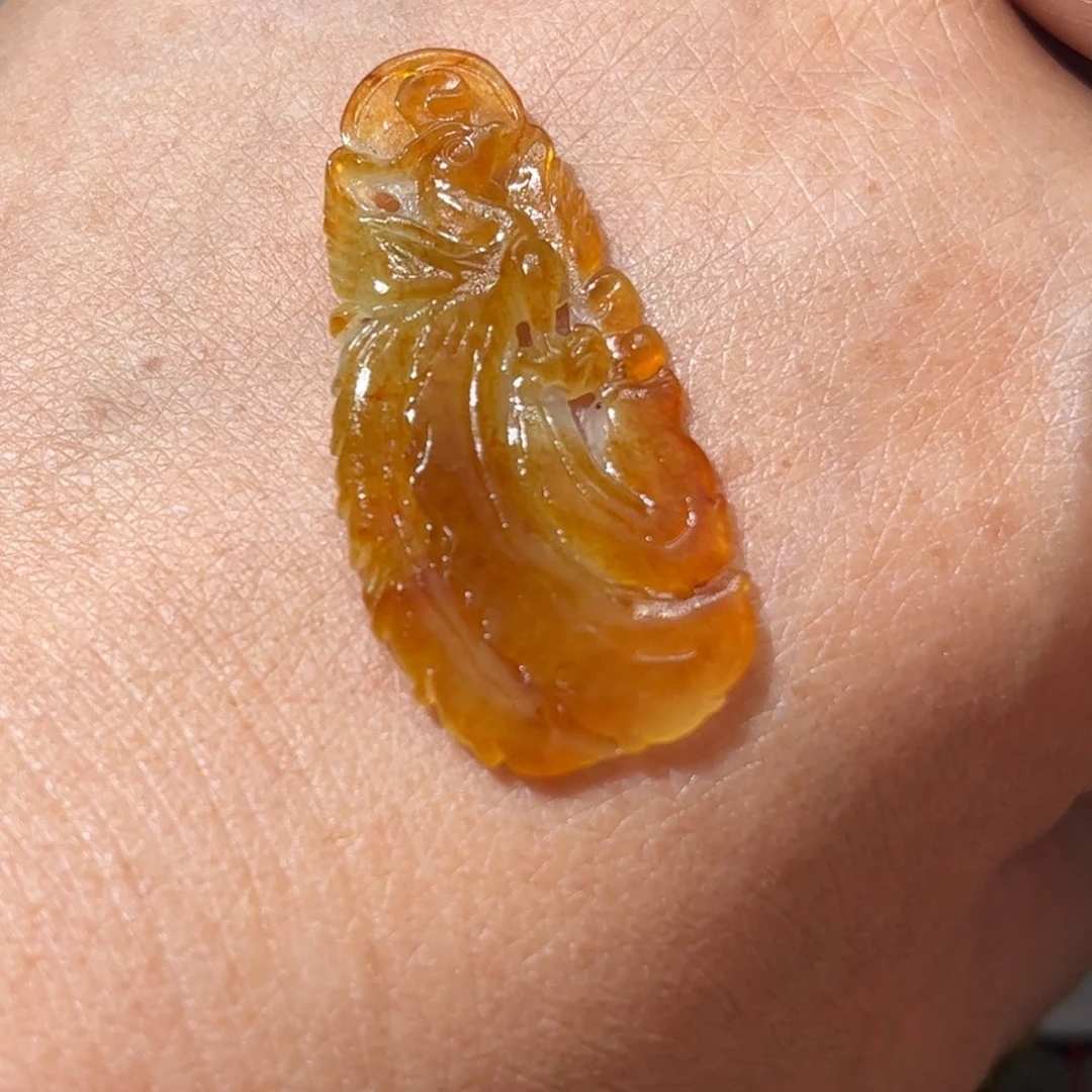 未镶嵌定制翡翠凤凰