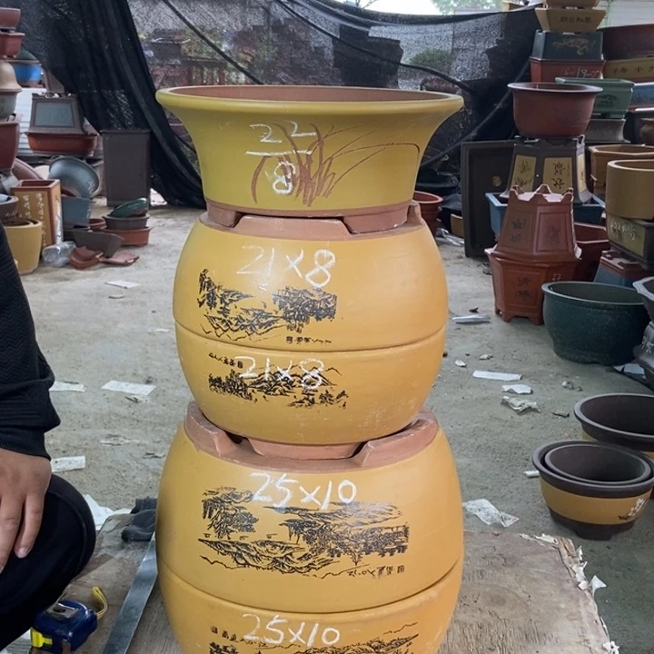 紫砂花盆紫砂紫砂