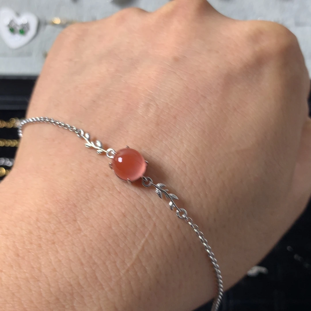 向***a翡翠银S925镶嵌戒指35