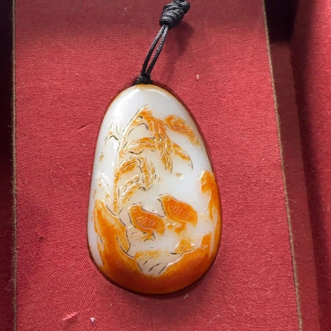 和田玉挂件未镶嵌